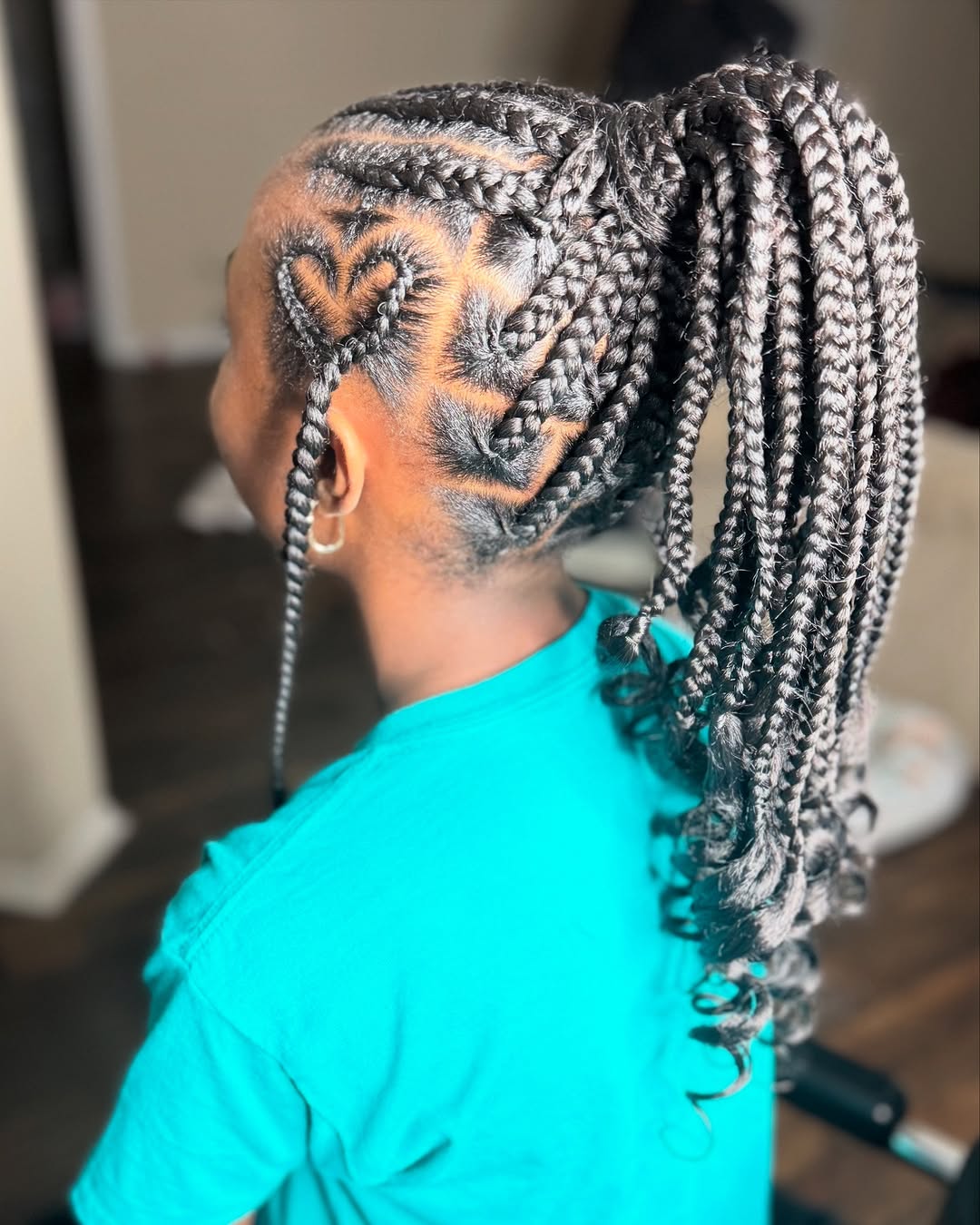 Kids braided style